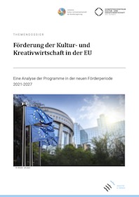 Cover Förderung der Kultur- und Kreativwirtschaft in der EU