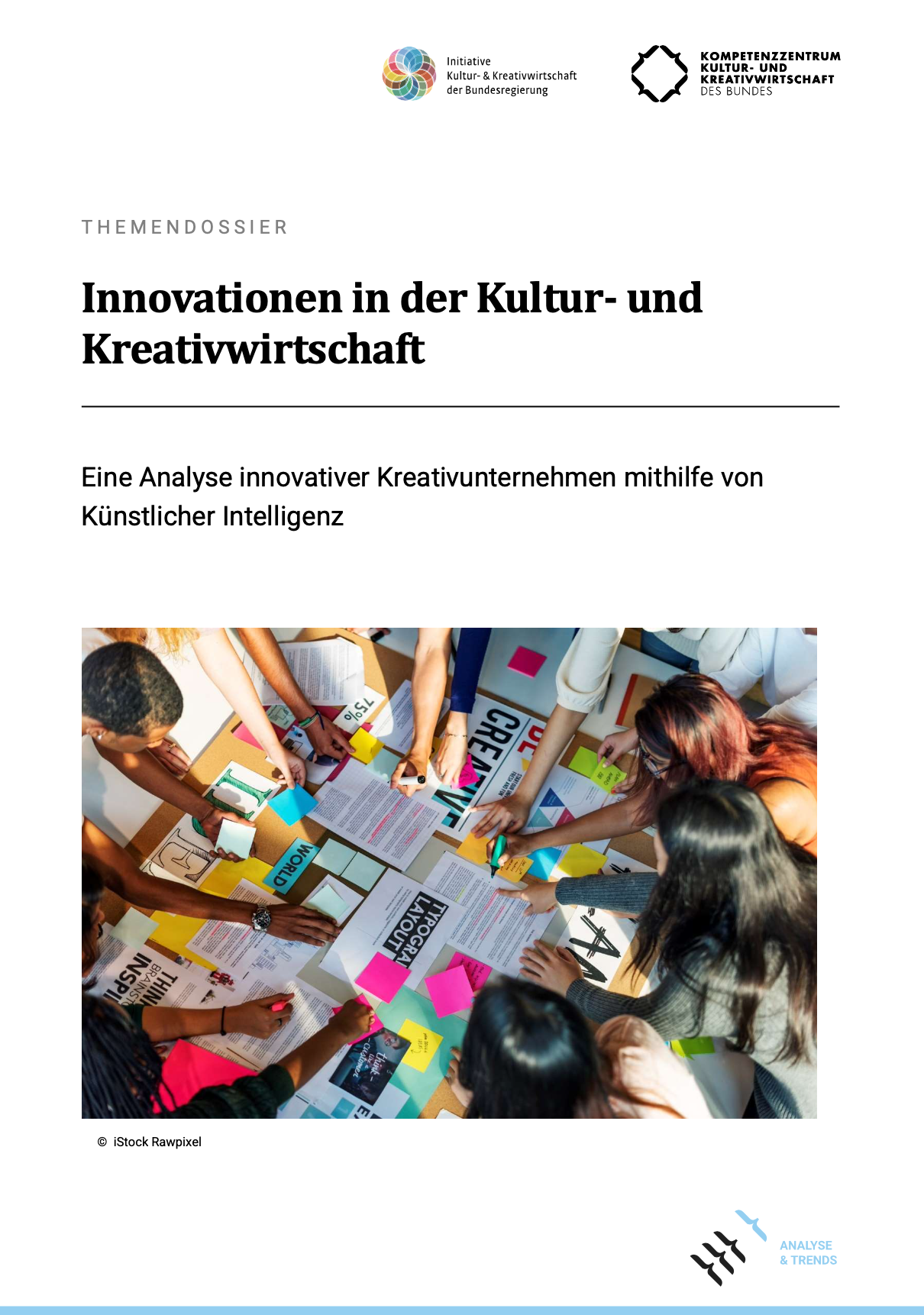 Cover Innovationen in der Kultur- und Kreativwirtschaft