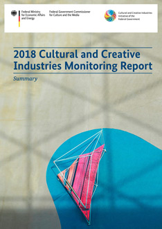 Cover der Zusammenfassung "2018 Cultural and Creative Industries Monitoring Report"