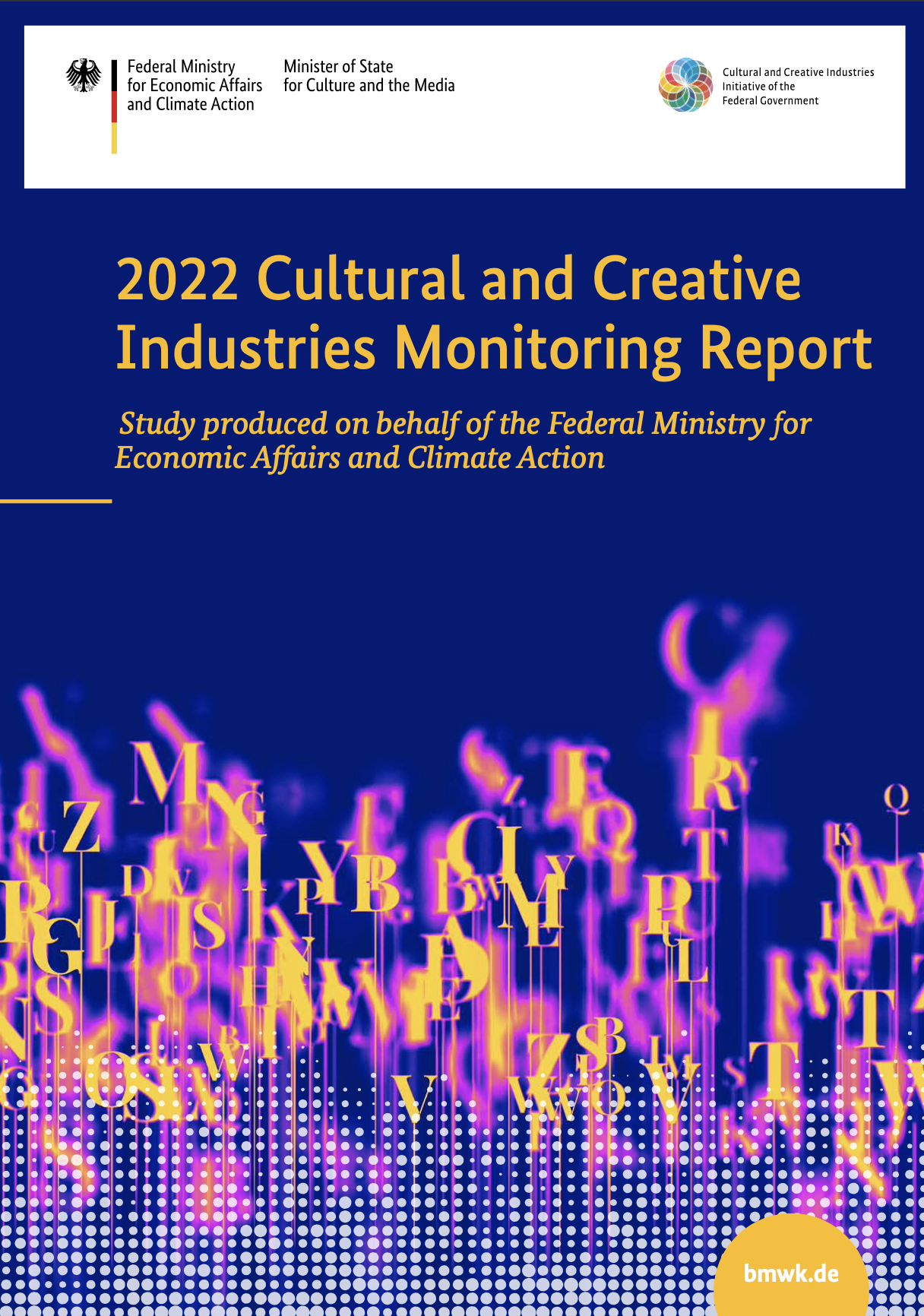 Cover 2021 Cultural and Creative Industries Monitoring Report