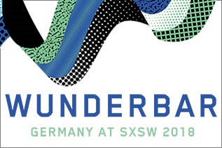 Wunderbar, Germany at  SXSW 2018; Quelle: Initiative Musik gGmbH