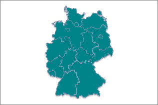 Deutschlandkarte; Quelle: BMWi